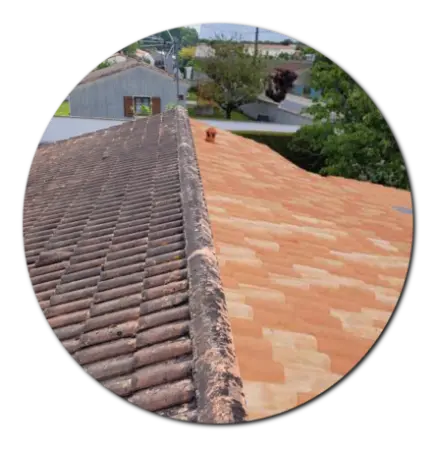 Nettoyage de toiture Barbezieux Saint Hilaire Charente